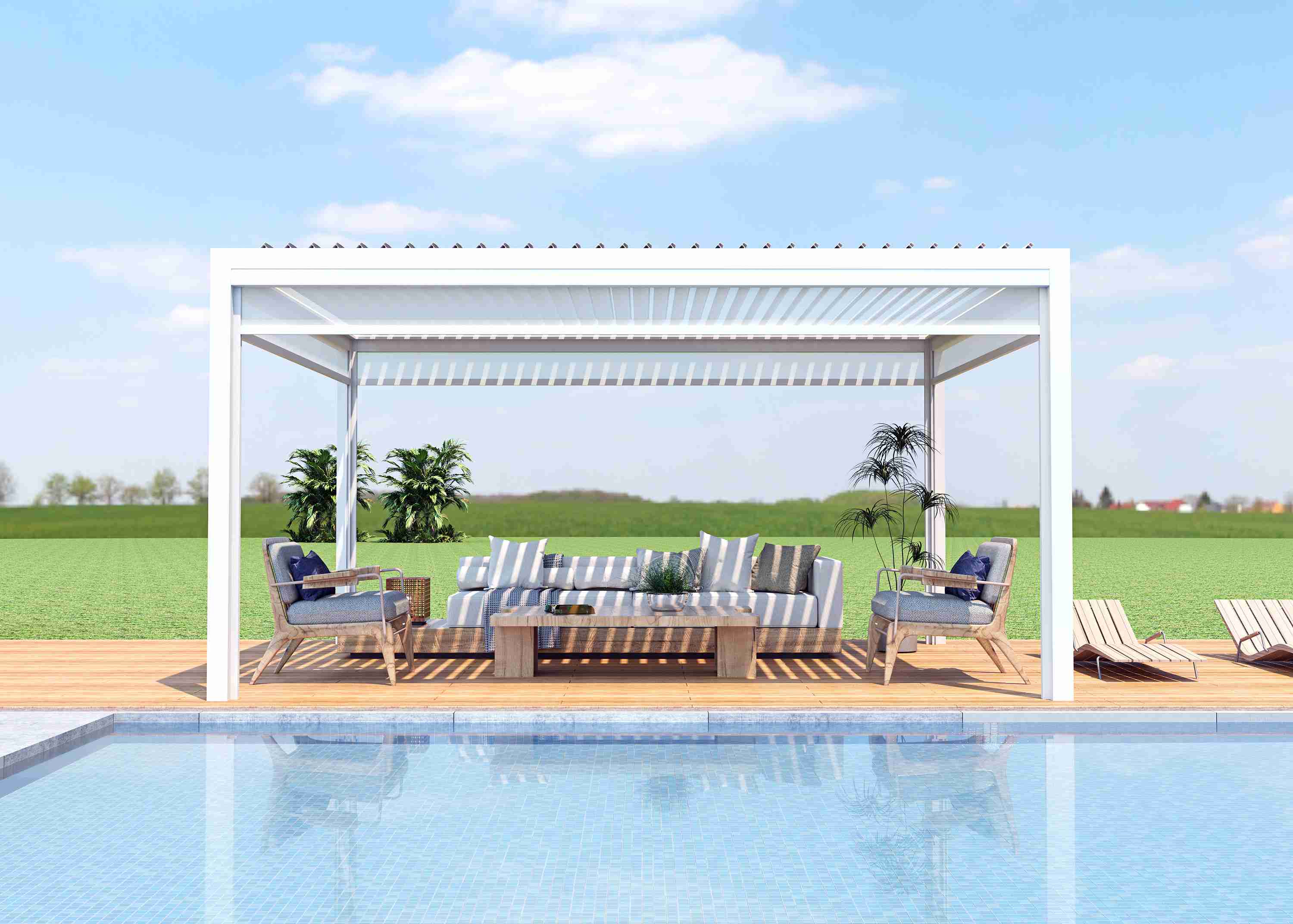 Pergola en aluminium